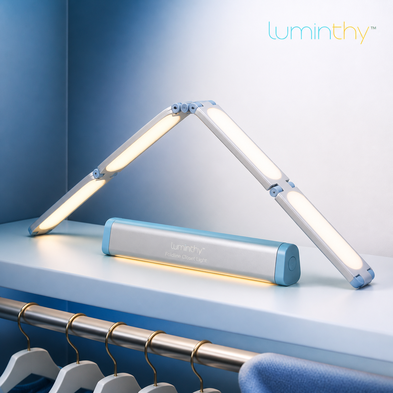 Luminthy™ Foldline Closet Light